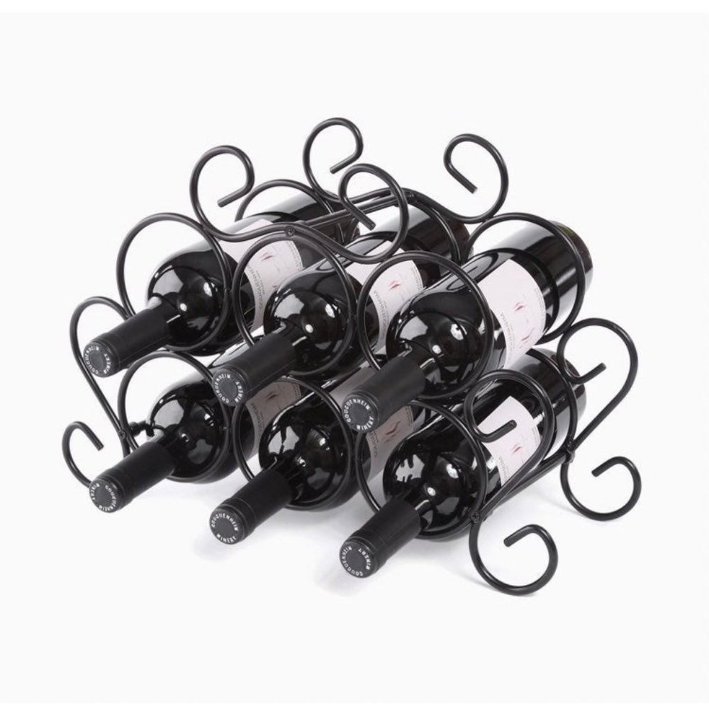 Black Oenophilia Minuet Wine Rack